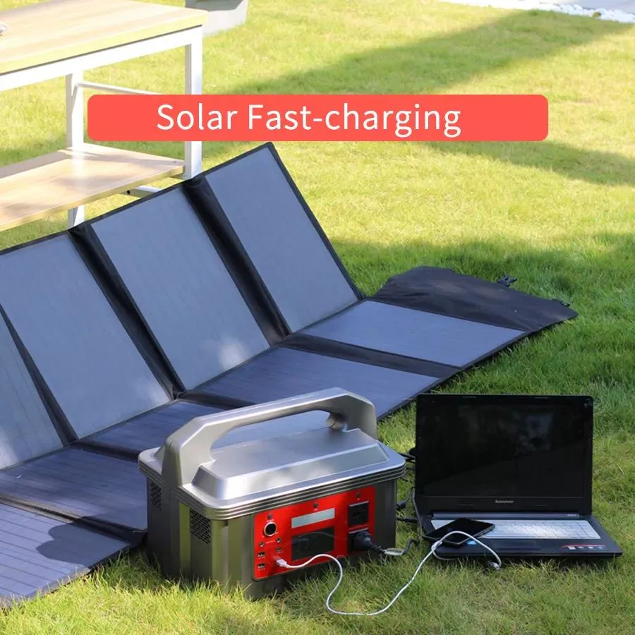 OEM Foldable 120W 100W 60W Solar Oanel Backpack with USB Charger