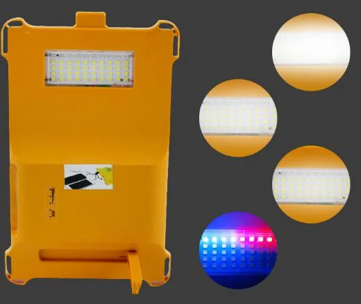 Solar Backpack Light Power Bank with Emergency Lamp